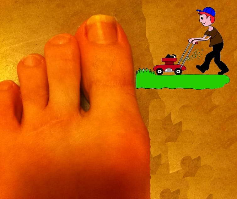 toes