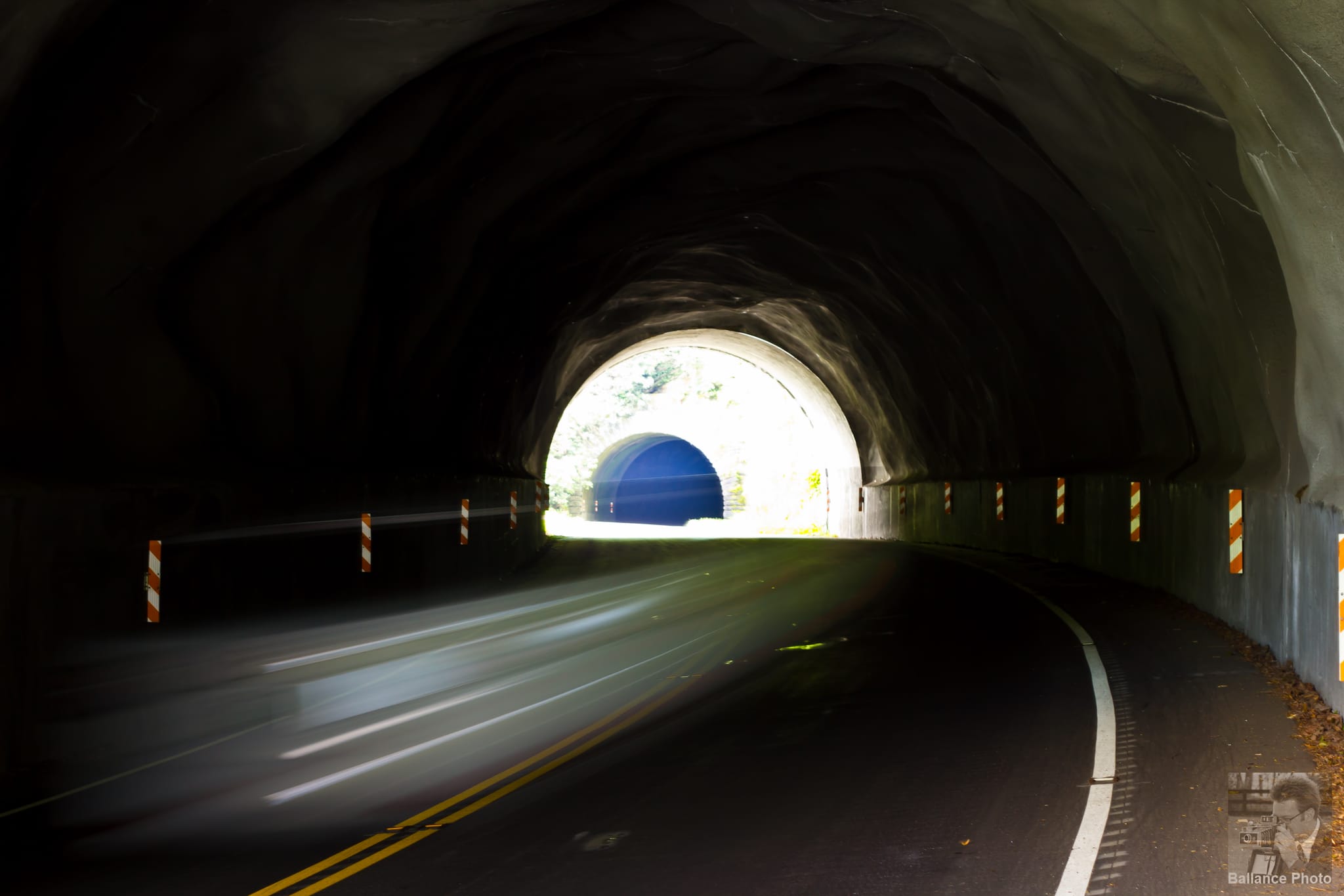 Around the corner