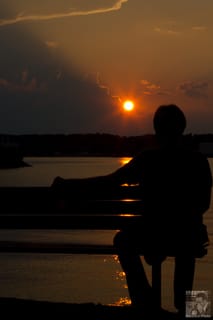 Sittin' on the dock of the bay