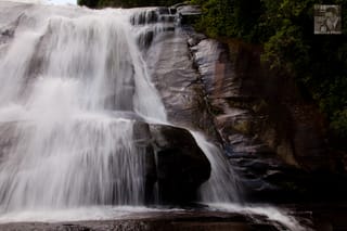 Top Section of Triple Falls in DuPont Forest, NC