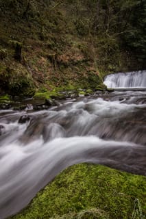 Upper Falls along the trail