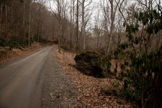 Big Rock by the Road