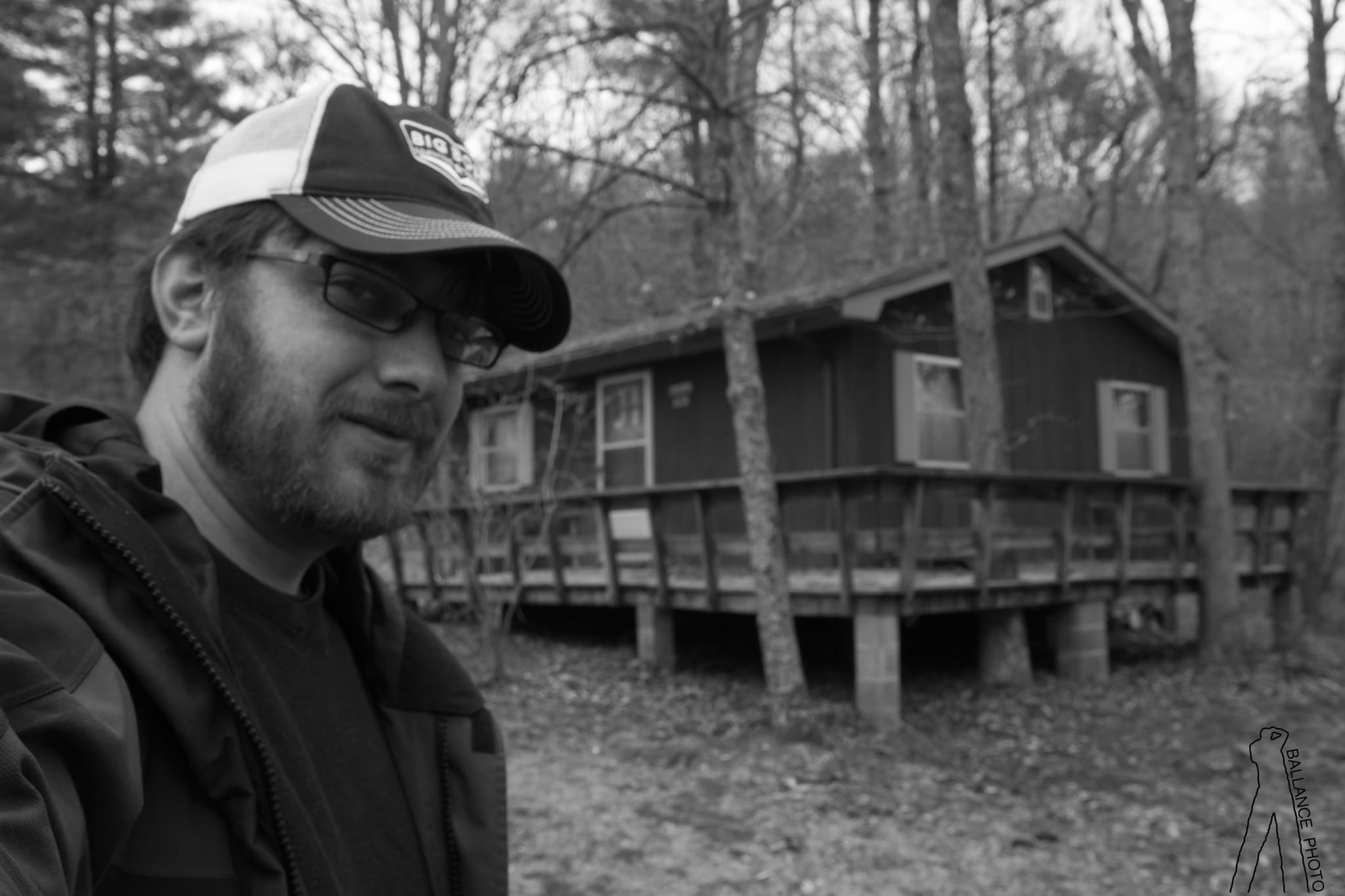 Chris at Cabin