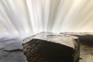 Rock behind Bridal Veil Falls