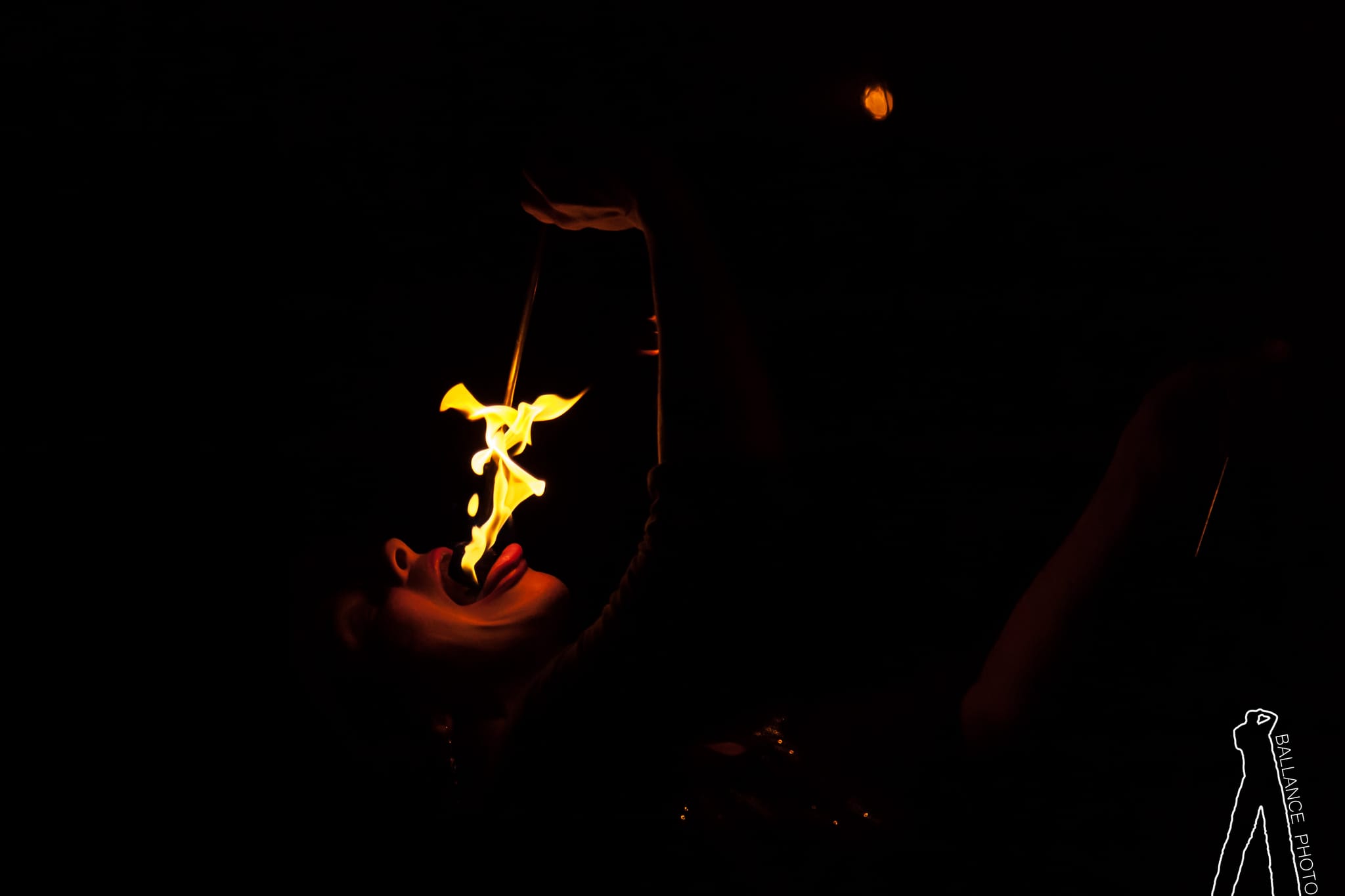 Liza - fire eating