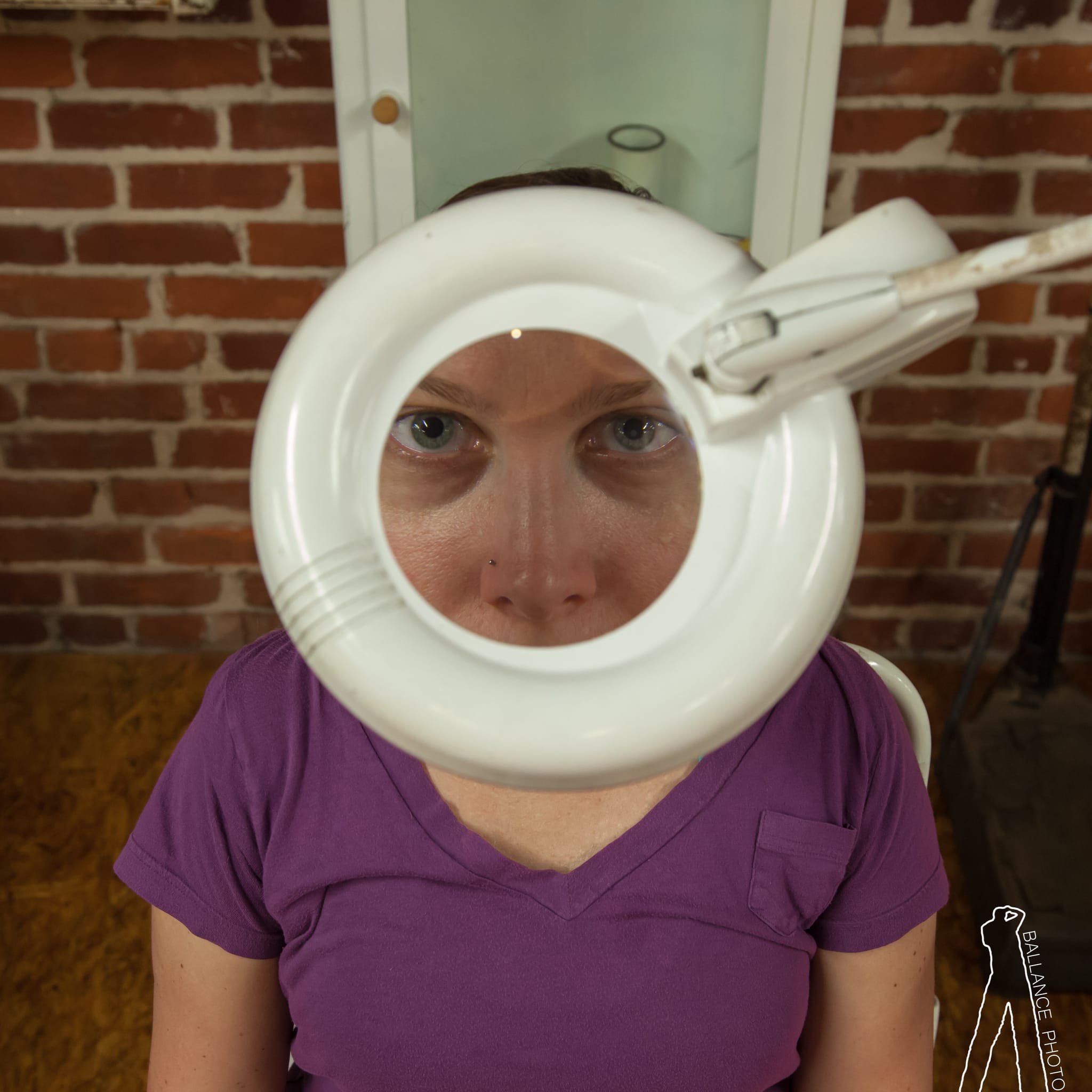 Creepy Kate is creepy - space helmet